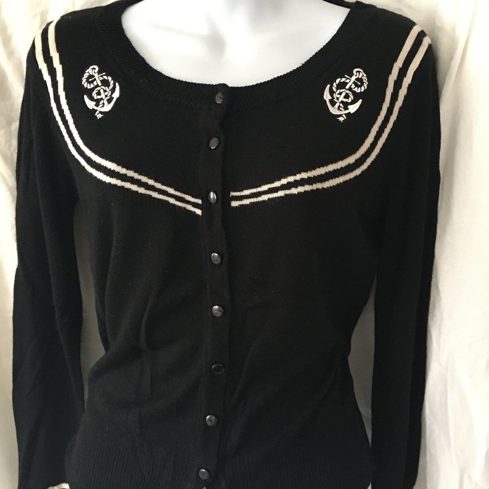 Voodoo Vixen Vintage Sailor Cardigan